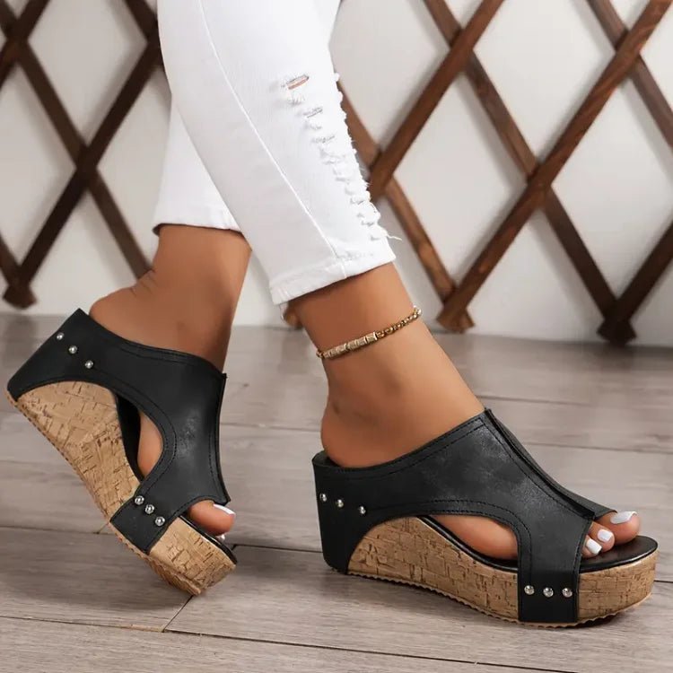 Senna | Elegante en Comfortabele Sandalen met Dikke Hak