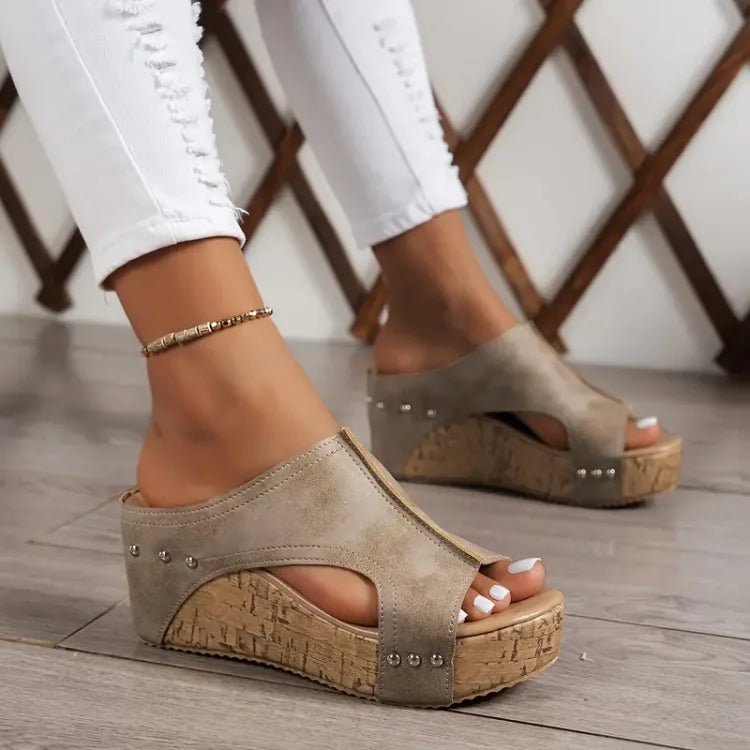 Senna | Elegante en Comfortabele Sandalen met Dikke Hak