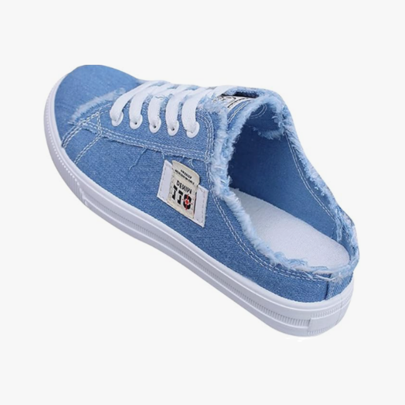 Amelia - Orthopedic Denim mules – Easy to slip on
