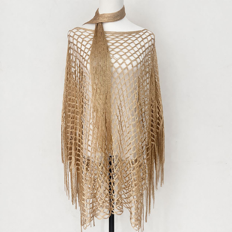 Mila™ | Zomerkleding van metallic haakwerk – Licht, luchtig & Een eenvoudige en stijlvolle zomeroutfit