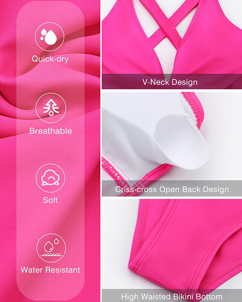 Swimdress – Corrigerend Badpak met Ruches