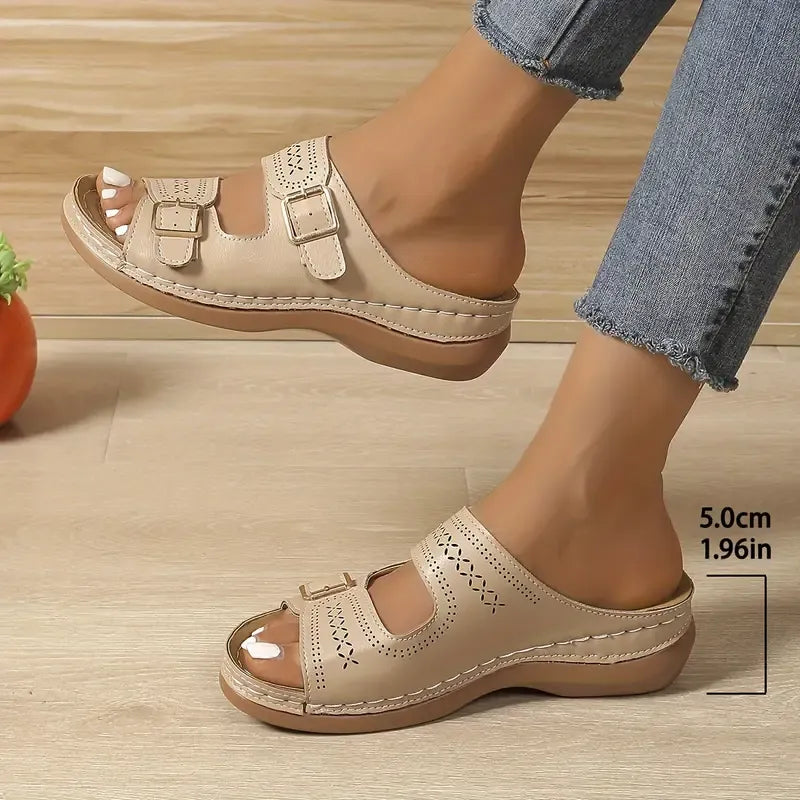 Mara™ | Orthopedische sandalen met sleuf en verstelbare breedte