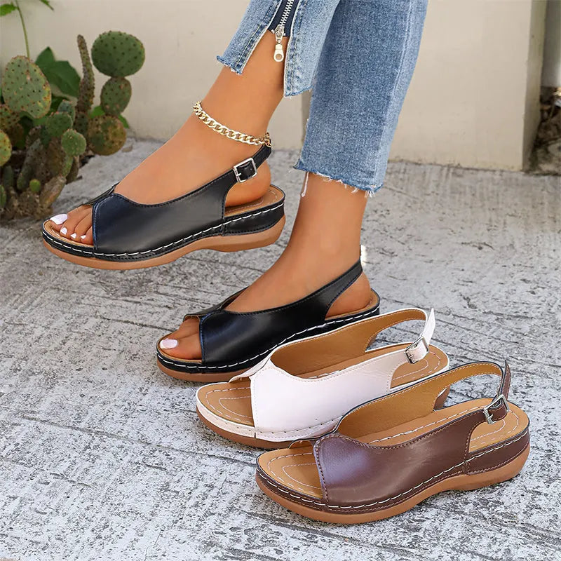 Laia™ | Orthopedische sandalen met open tenen in vintage-stijl