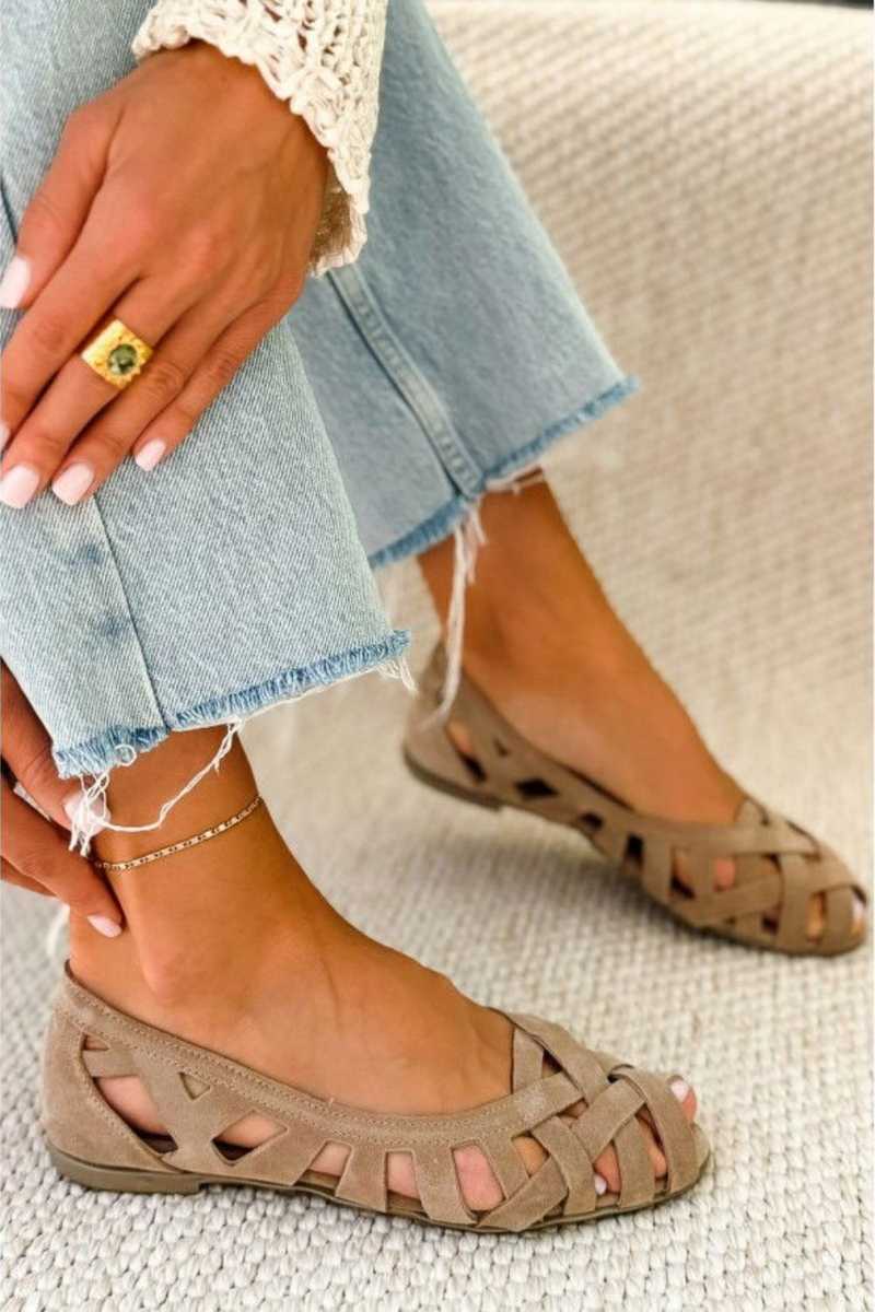Caterina | Viva gevlochten zomersandalen