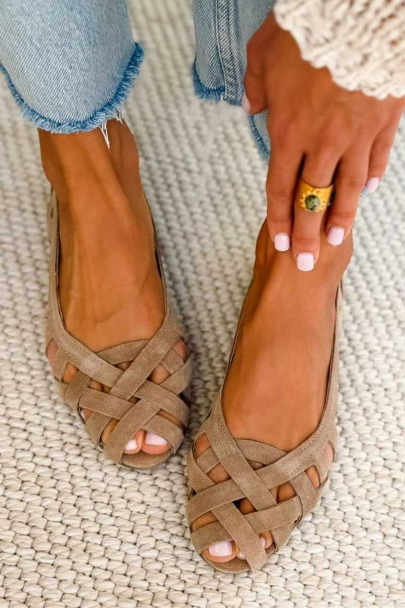 Caterina | Viva gevlochten zomersandalen