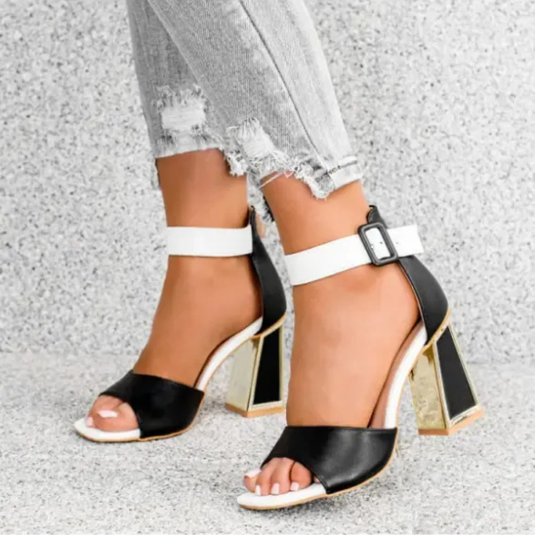 Allison Colorful Heeled Sandals