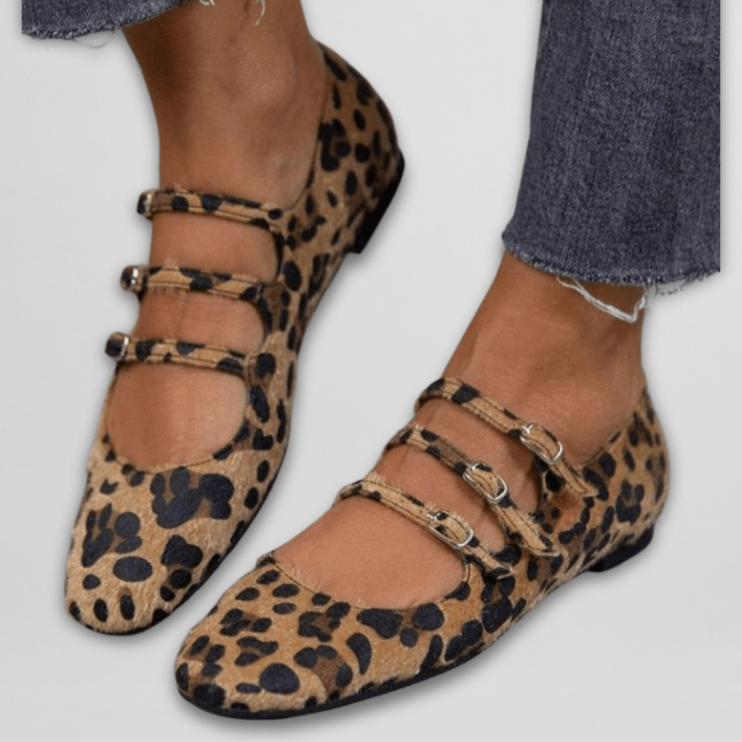 Juliette™ | Printed Animal Print Flats