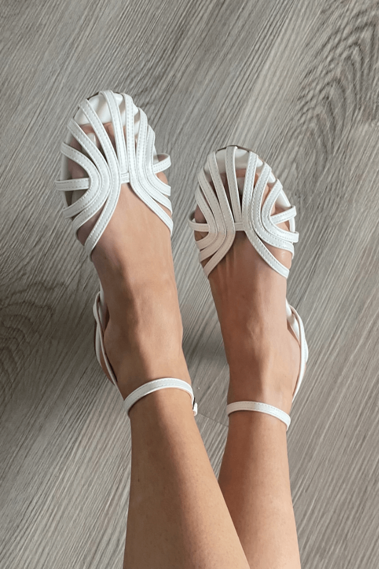 Vittoria | Gouden sieraden-sandalen