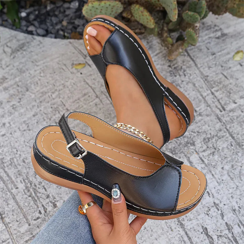 Laia™ | Orthopedische sandalen met open tenen in vintage-stijl