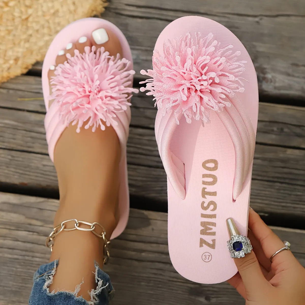 Noralle™ | Bloemenslippers voor dames