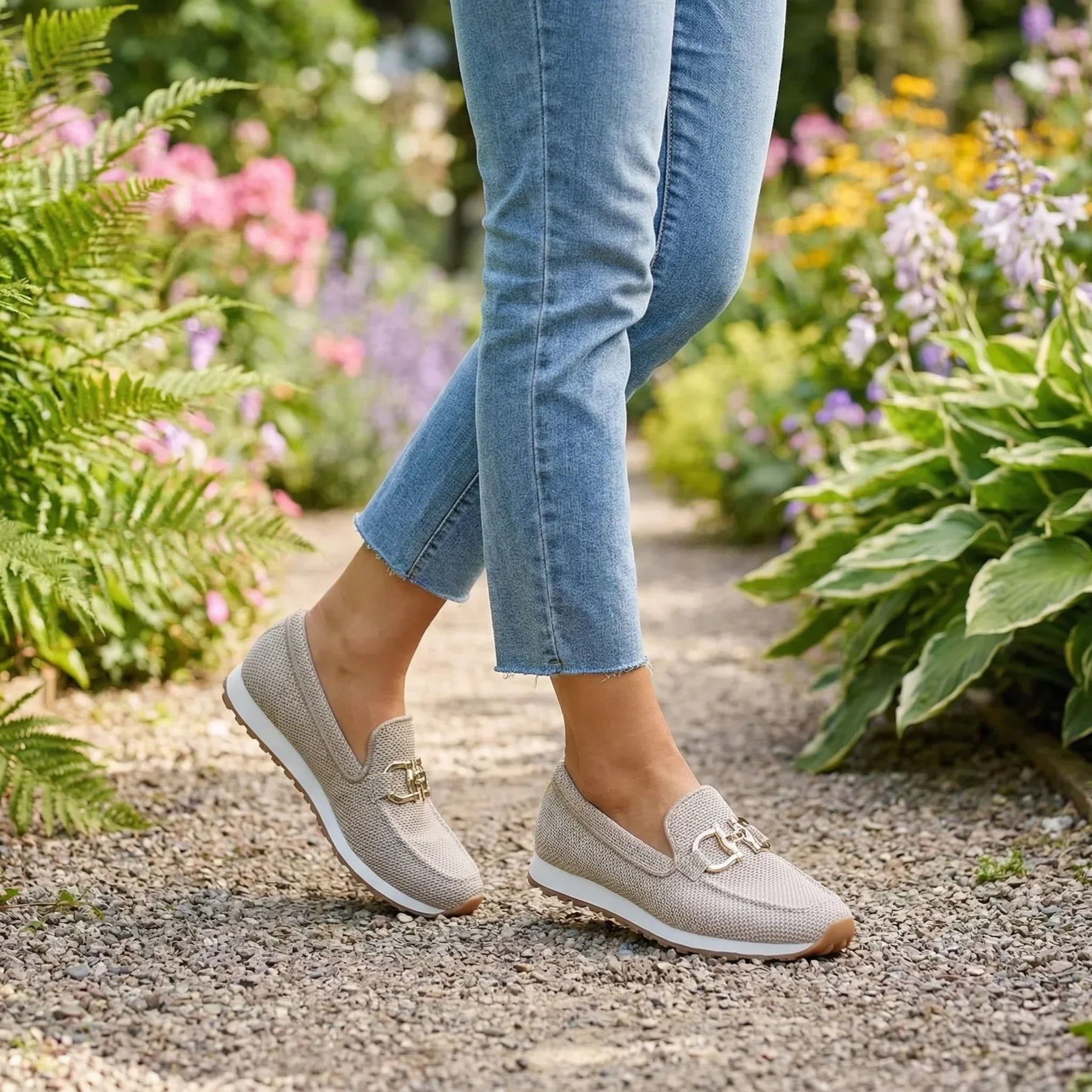 Chiara | Orthopedic Loafers-style sneakers.