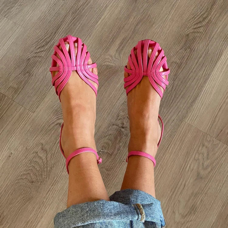 Vittoria | Gouden sieraden-sandalen