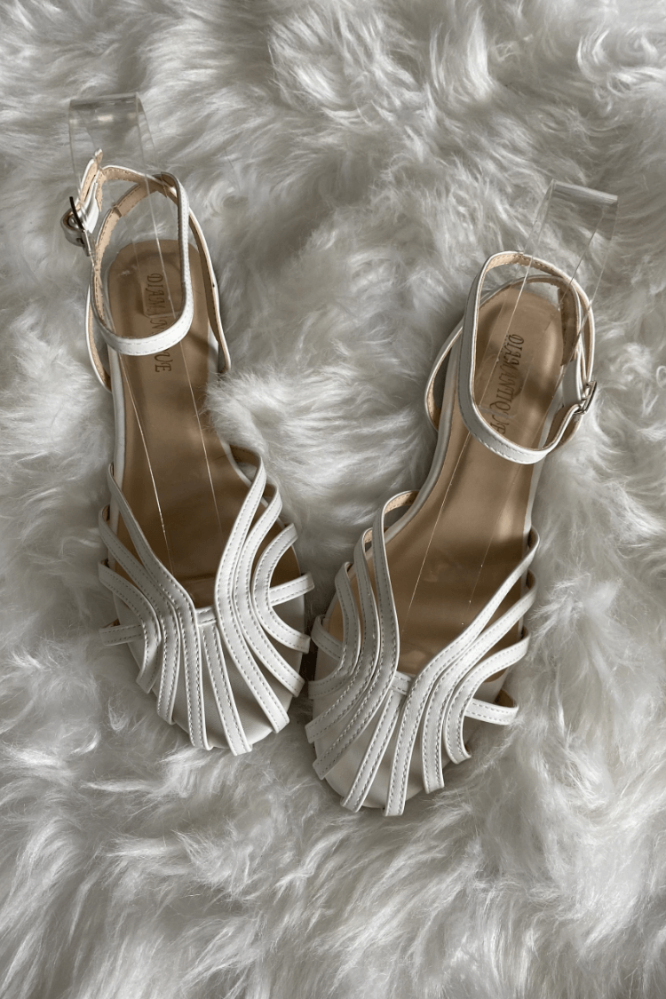 Vittoria | Gouden sieraden-sandalen
