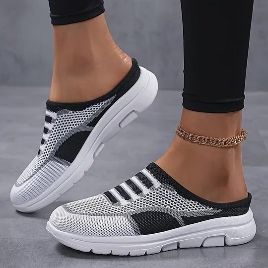 Alice - Comfortable and lightweight women's slip-on mesh sneakers