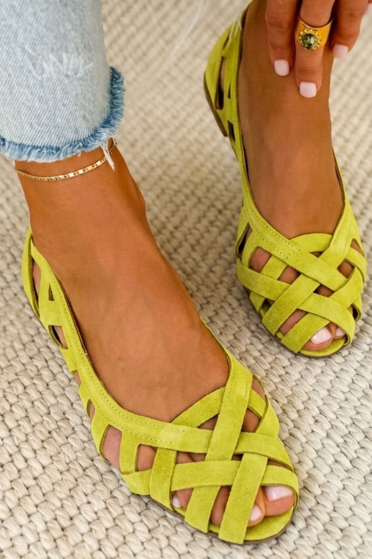 Caterina | Viva gevlochten zomersandalen