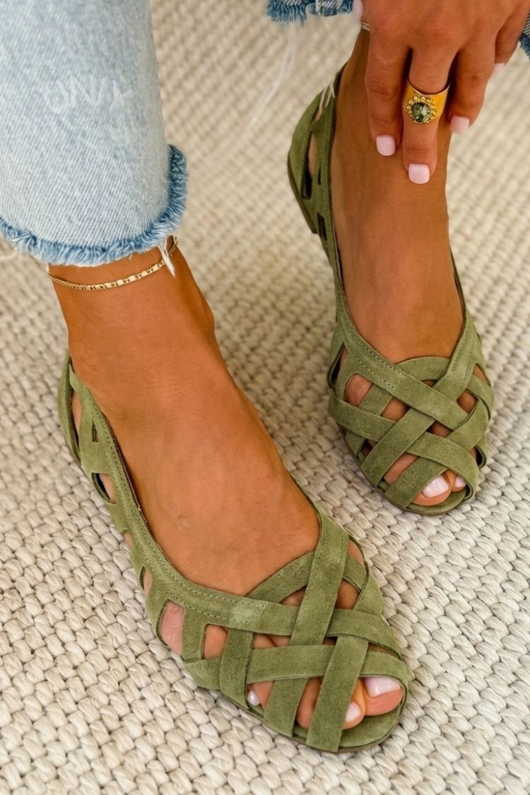 Caterina | Viva gevlochten zomersandalen
