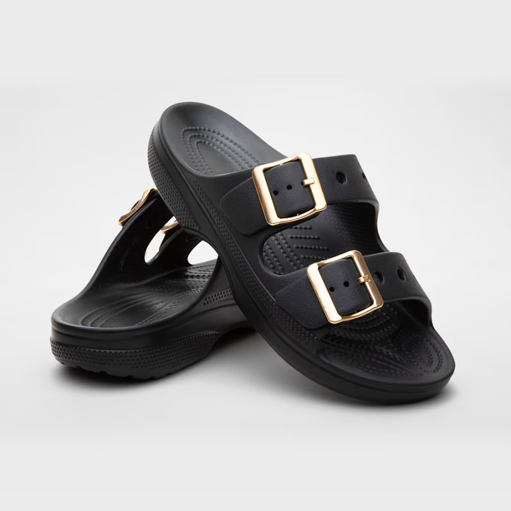 Zaterdag | Orthopedische sandalen met dubbele gesp