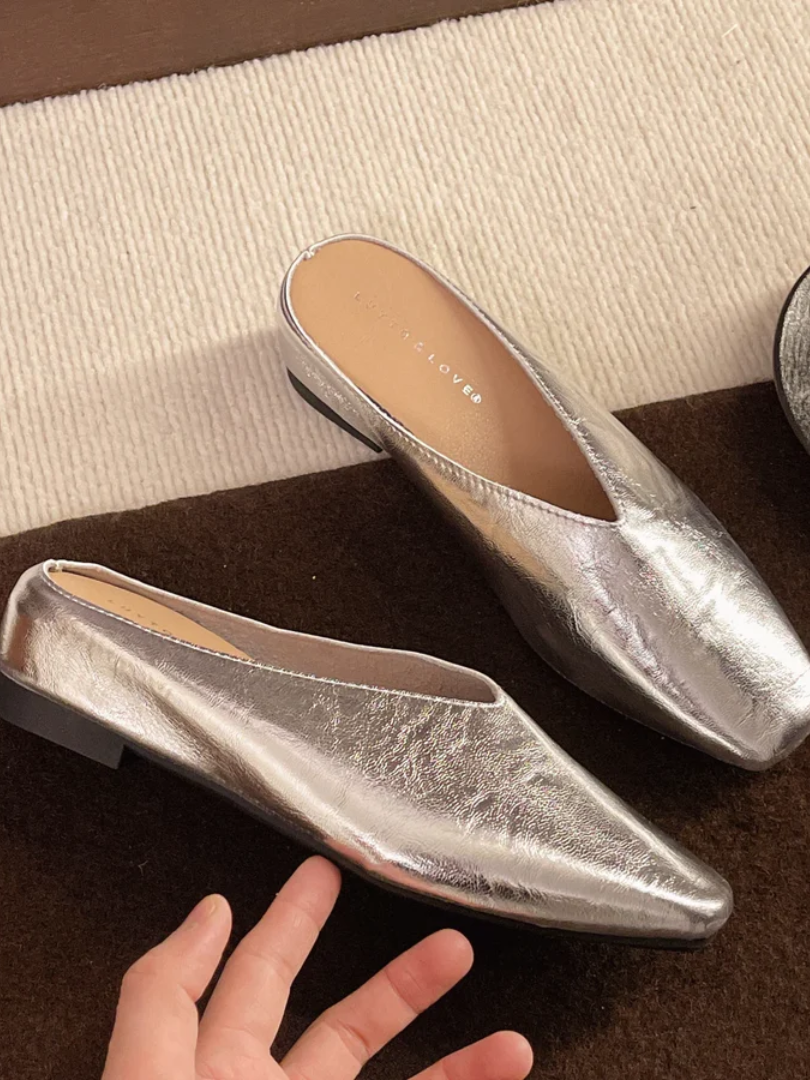 Vale | Leren Chique Platte Schoenen