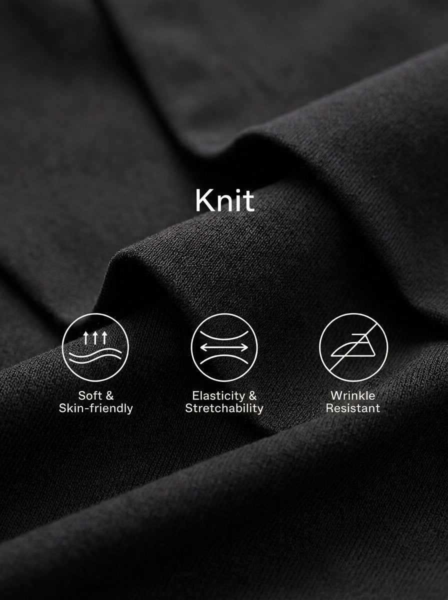 Elara™ | Minimalistische maxi-jurk met tweekleurig kleurblokdesign en gedrapeerde halslijn