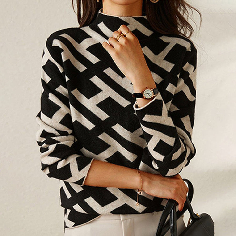 Amelia Zachte gebreide pullover
