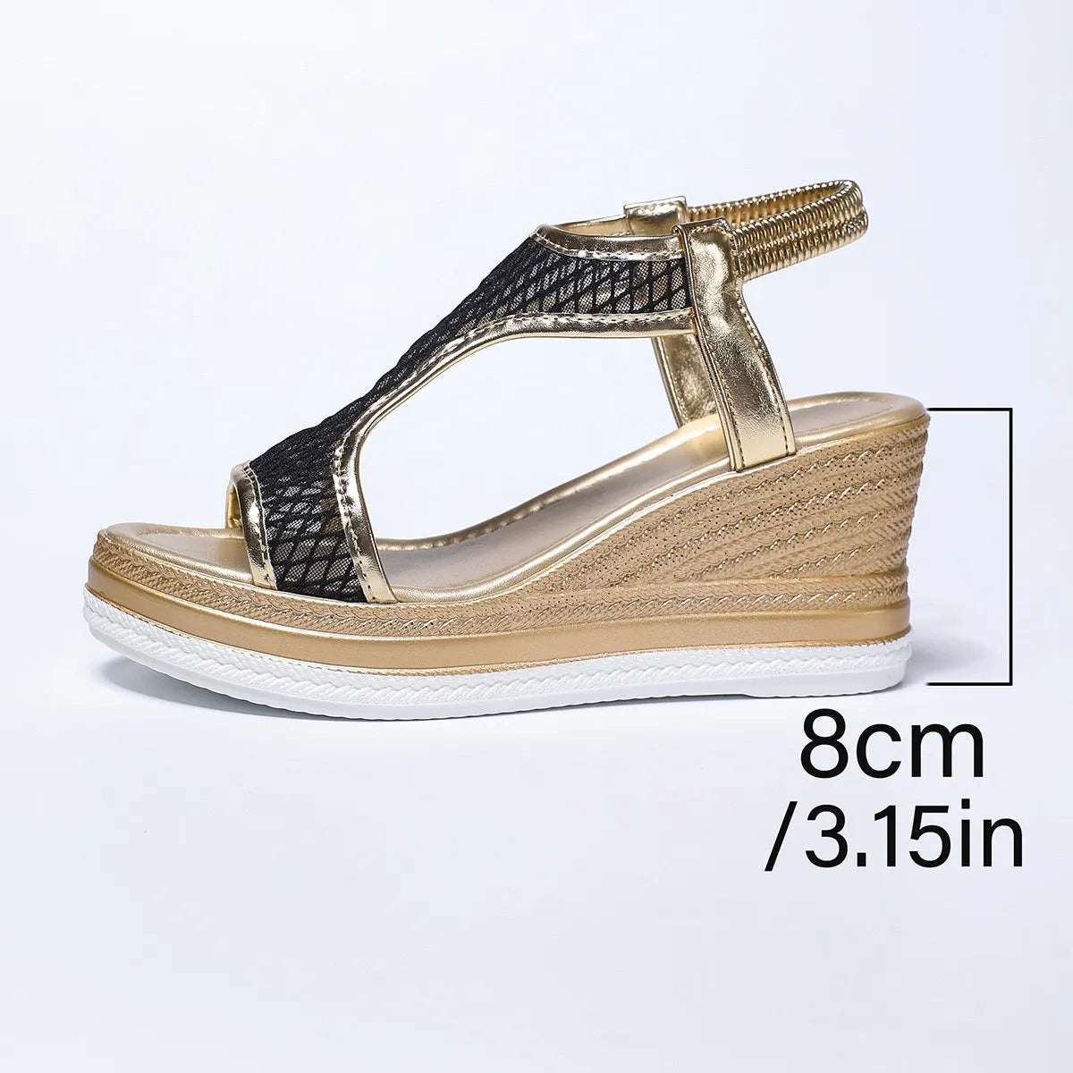 Lunna™ | Elegante orthopedische instapsandalen met sleehak voor dames