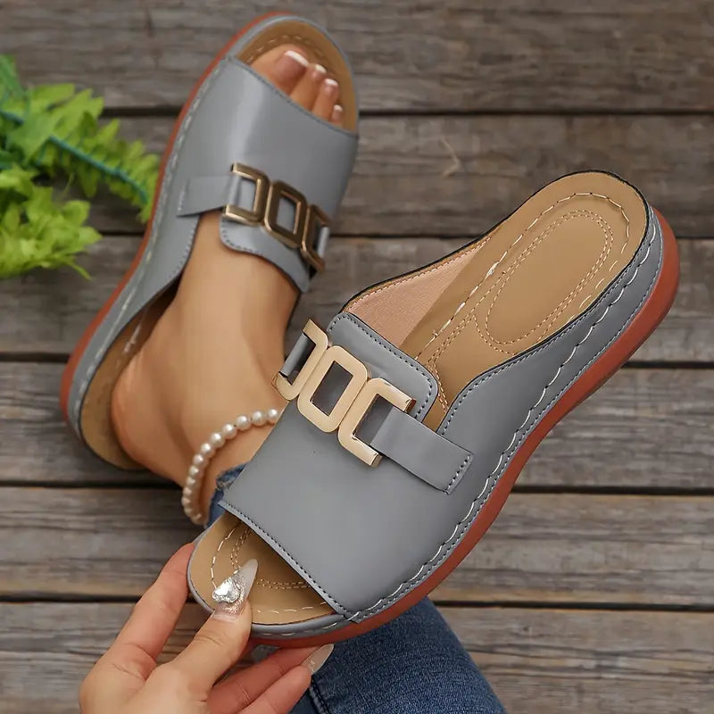 Sarah - Comfortable women's wedge sandals