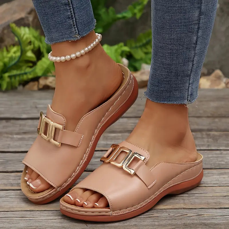 Sarah - Comfortable women's wedge sandals