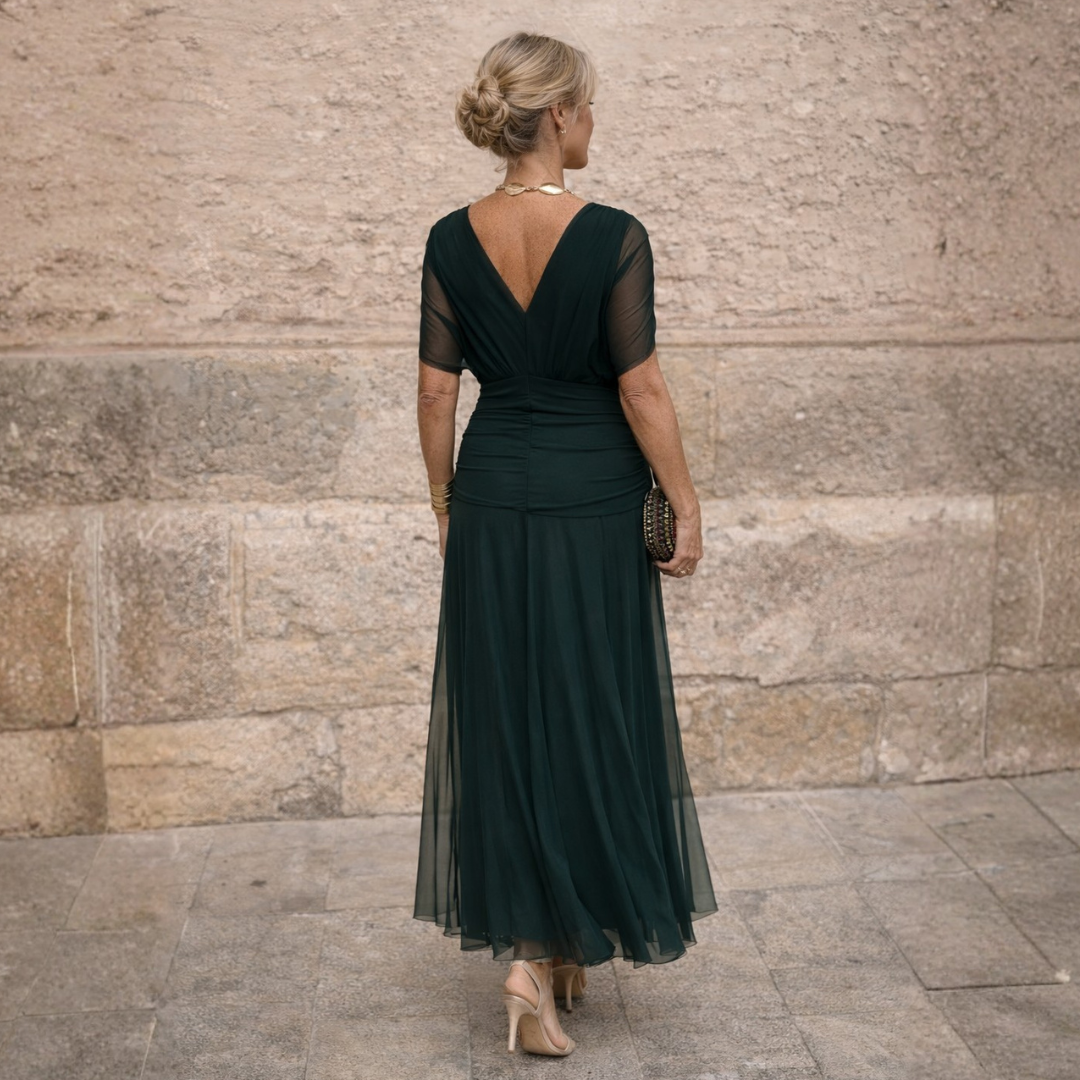 Lydia | Maxi-jurk met blote schouders