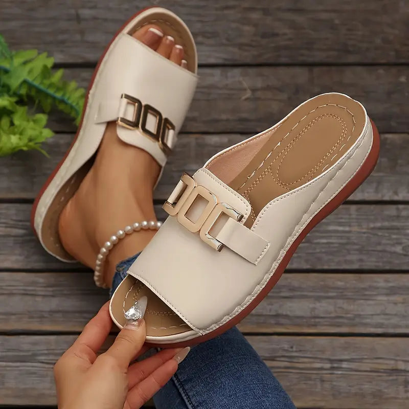 Sarah - Comfortable women's wedge sandals