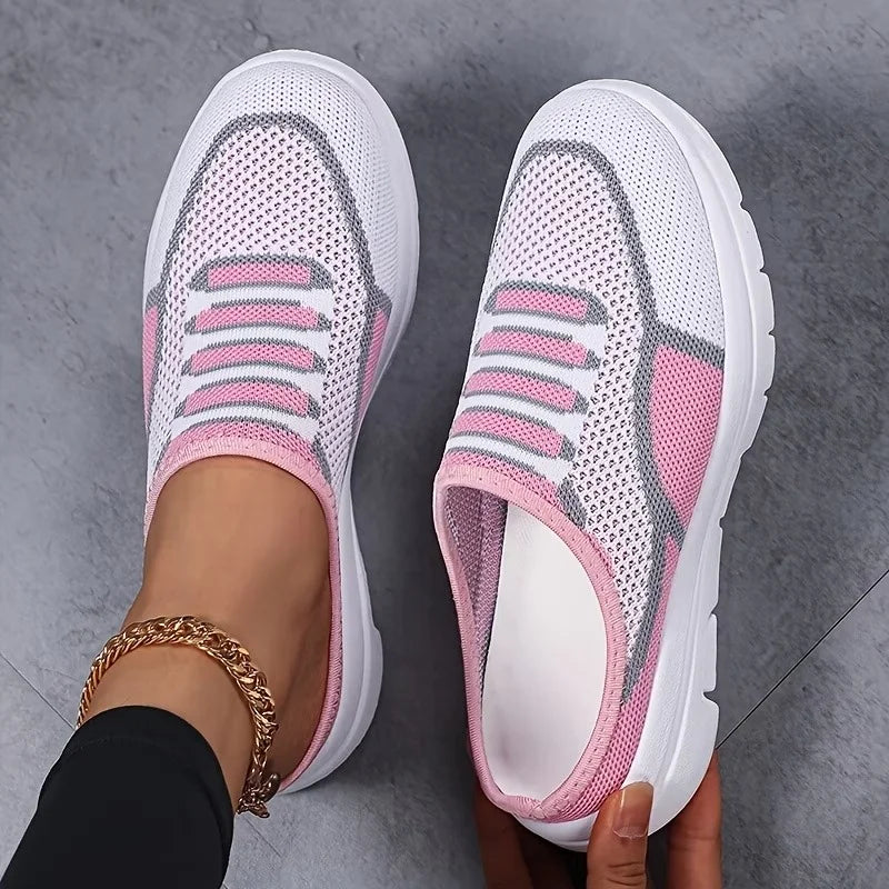 Alice - Comfortable and lightweight women's slip-on mesh sneakers