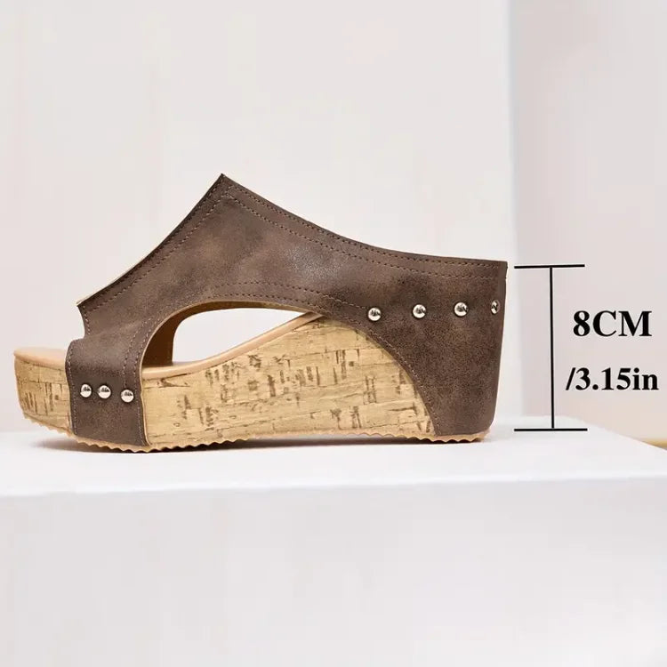 MELISSA - High-quality wedge sandals