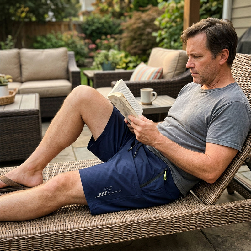 Bram | Sneldrogende sportshorts voor heren