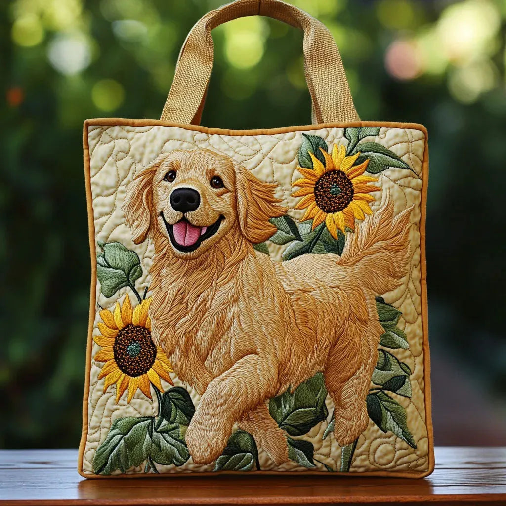 Gold Velour Bag