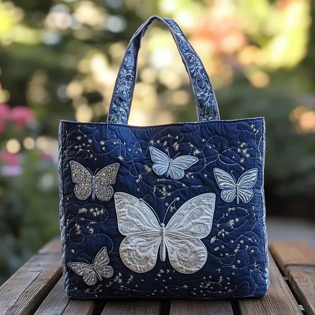 Handcrafted Silver-Colored Bag