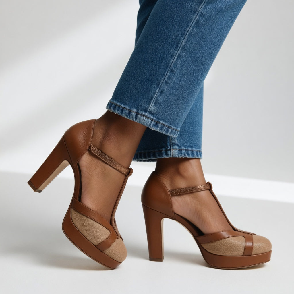 Maëlyne™ — Retro-style pumps with elegant, ergonomic support