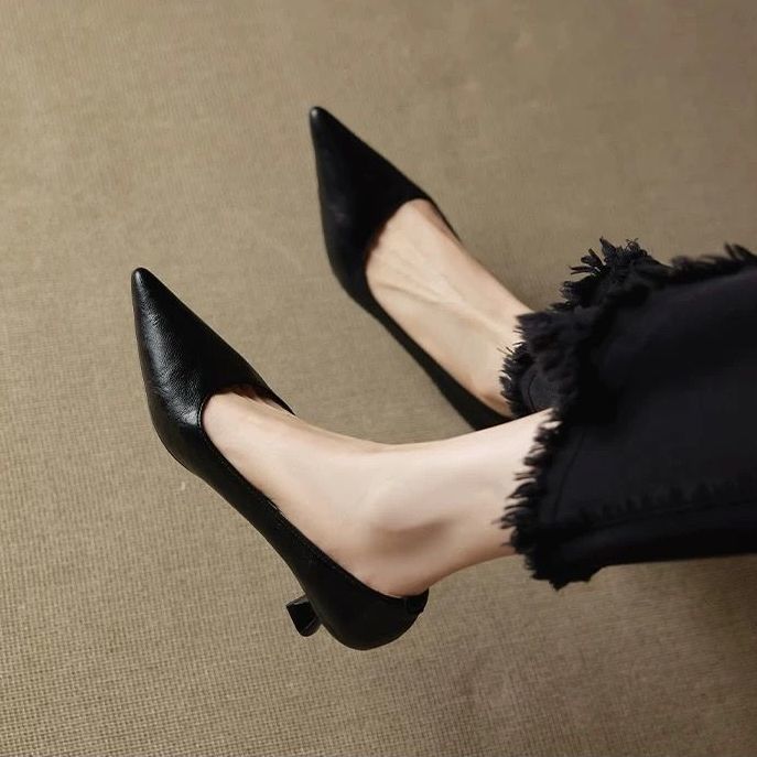 Aeris Genuine Leather Heels