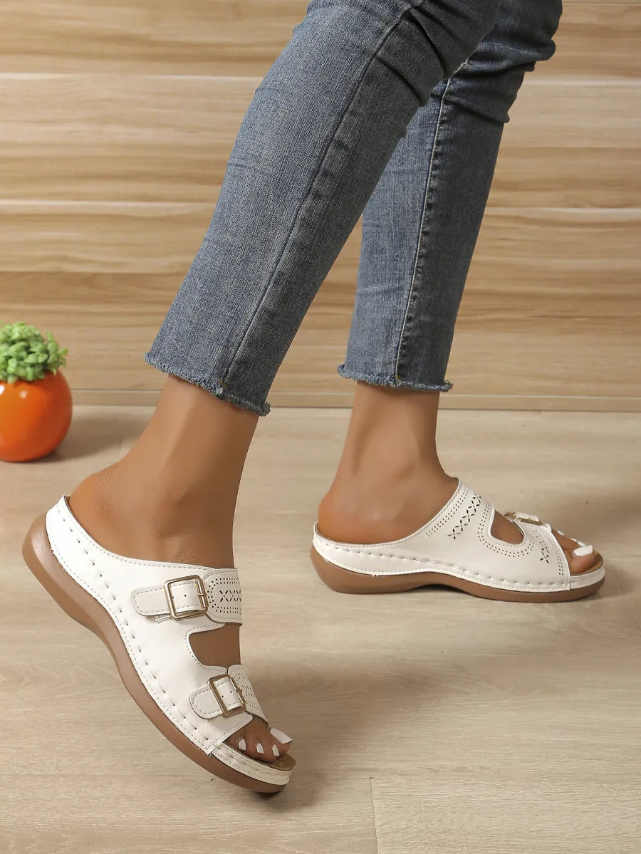Mara™ | Orthopedische sandalen met sleuf en verstelbare breedte