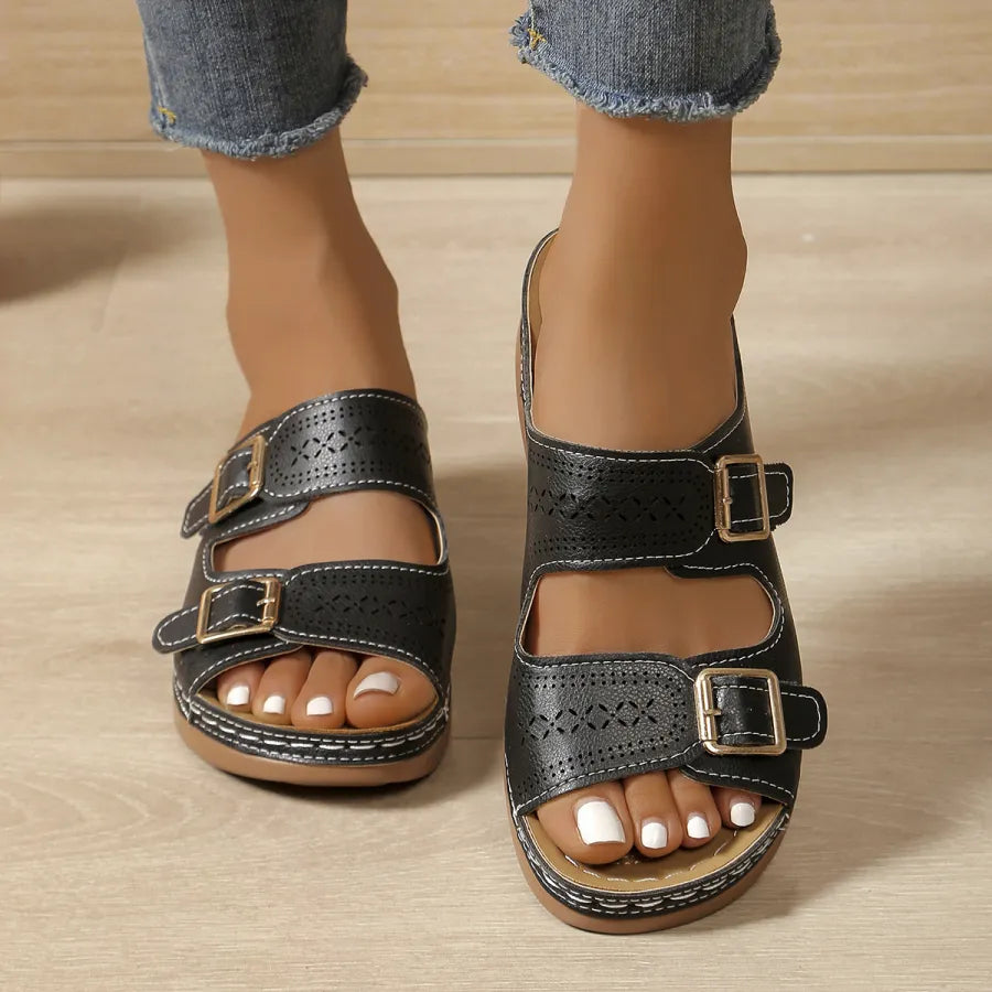 Mara™ | Orthopedische sandalen met sleuf en verstelbare breedte