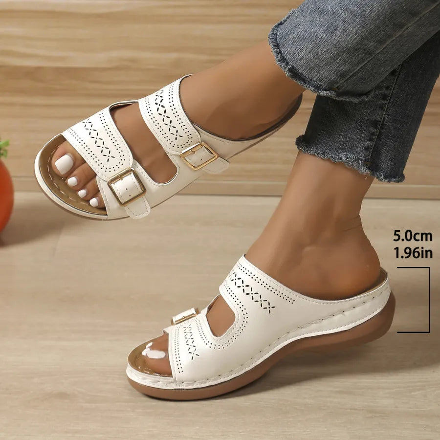 Mara™ | Orthopedische sandalen met sleuf en verstelbare breedte
