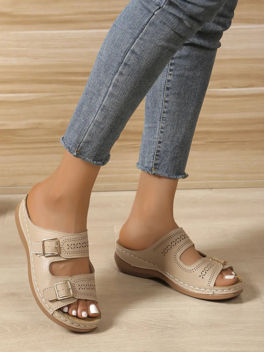 Mara™ | Orthopedische sandalen met sleuf en verstelbare breedte