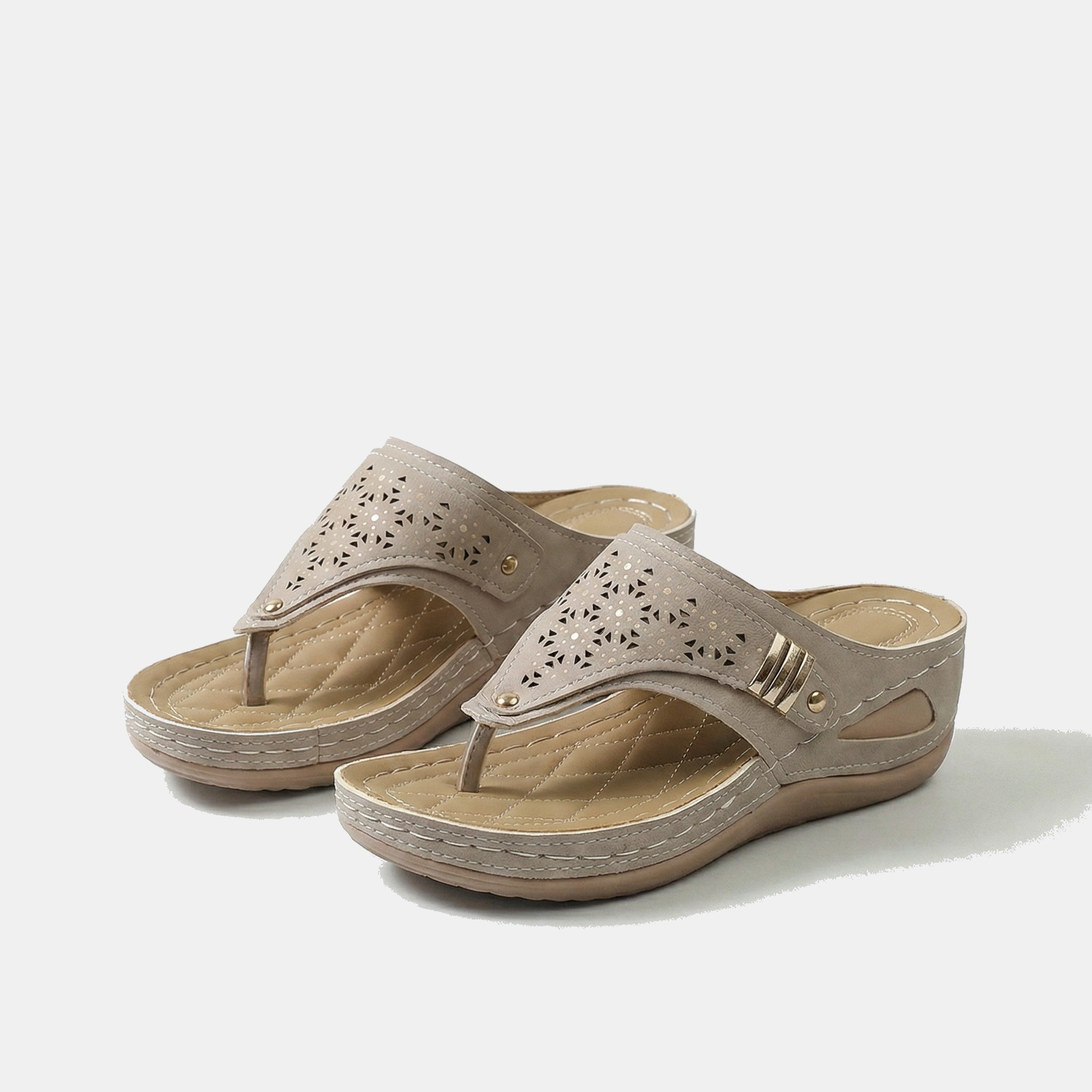 Élodie - Women's Wedge-Toe Sandals