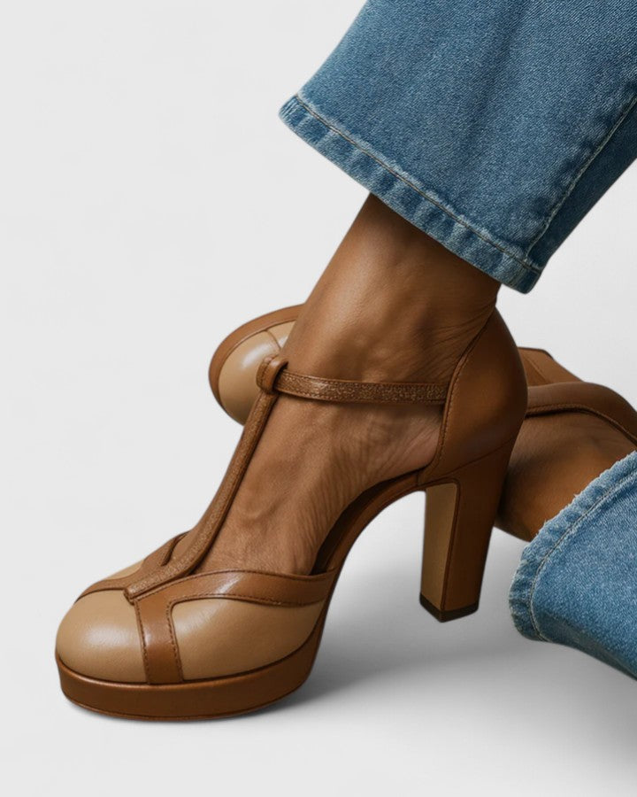 Maëlyne™ — Retro-style pumps with elegant, ergonomic support
