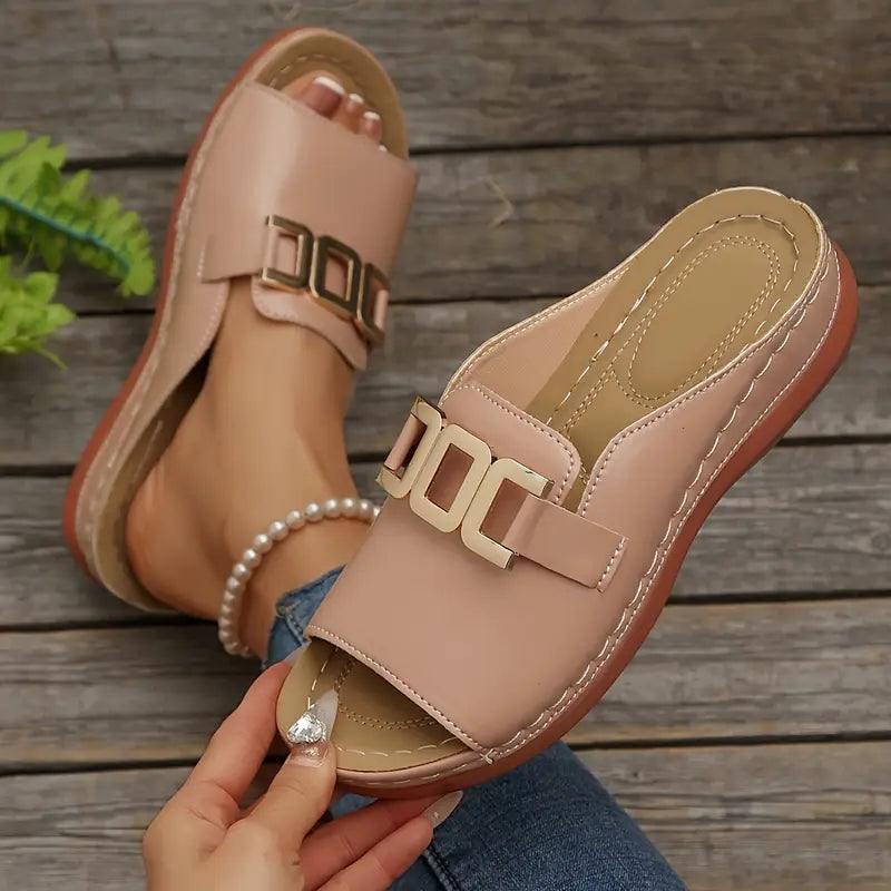 Sarah - Comfortable women's wedge sandals
