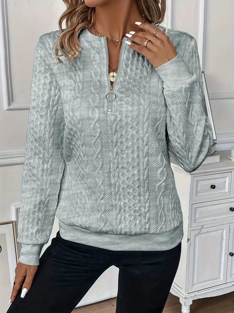Amy™ | Trui met rits