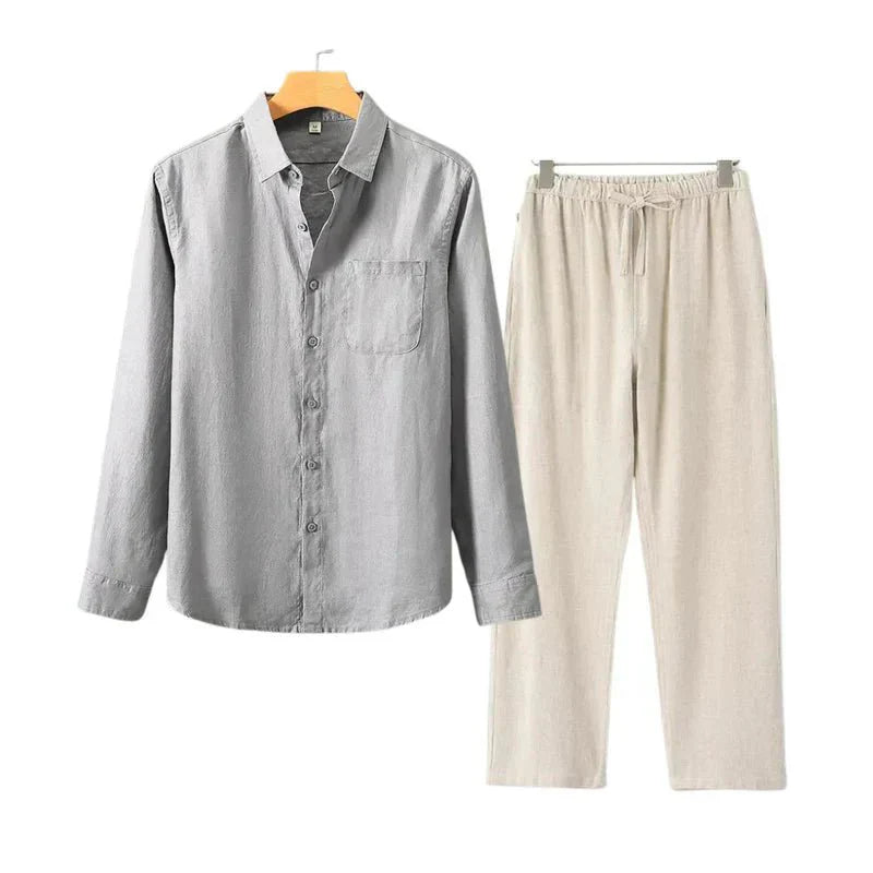 Navora - Linnen Combo Longsleeve