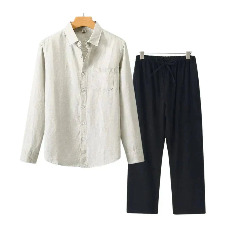 Navora - Linnen Combo Longsleeve