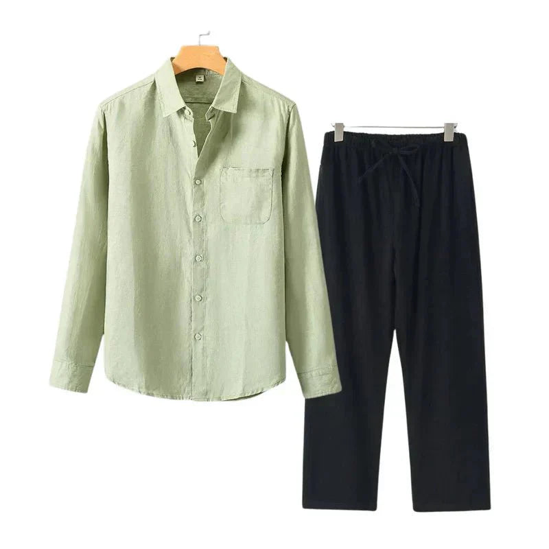 Navora - Linnen Combo Longsleeve