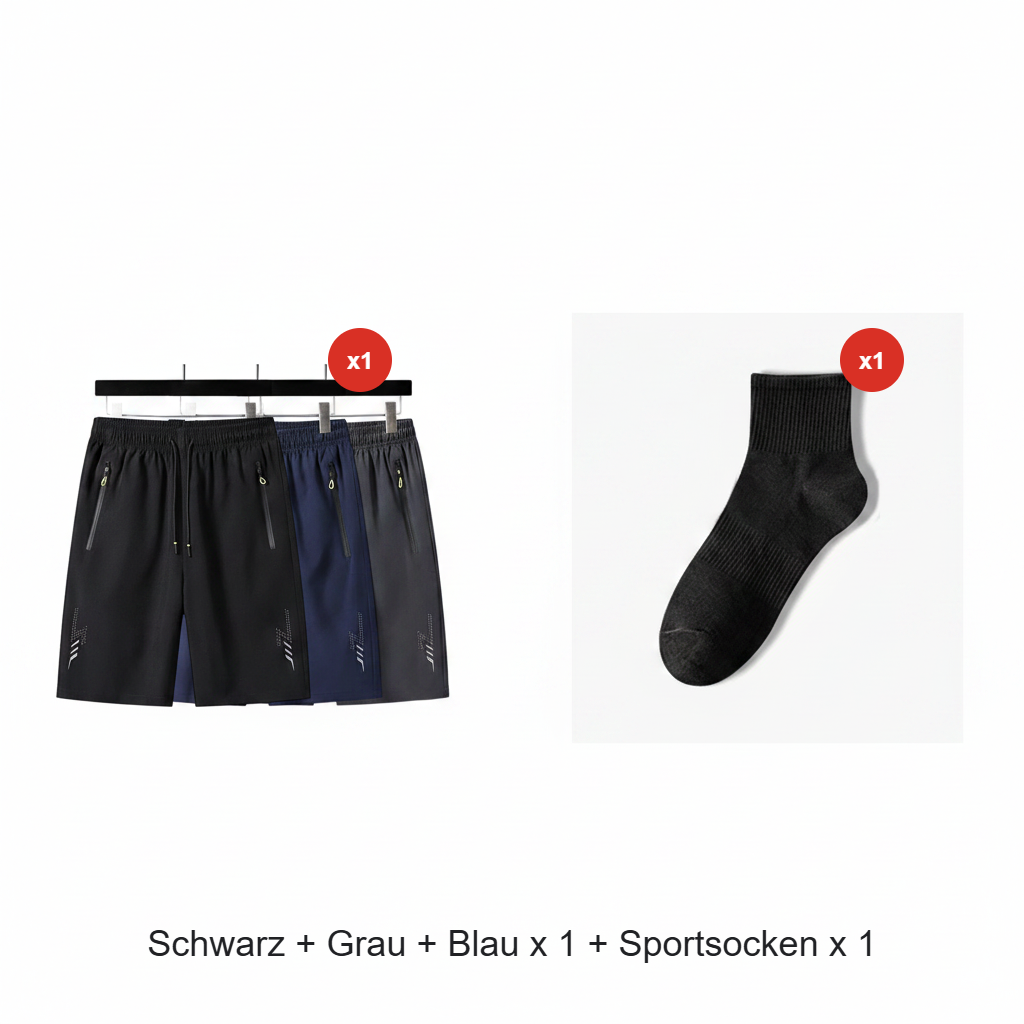 Bram | Sneldrogende sportshorts voor heren