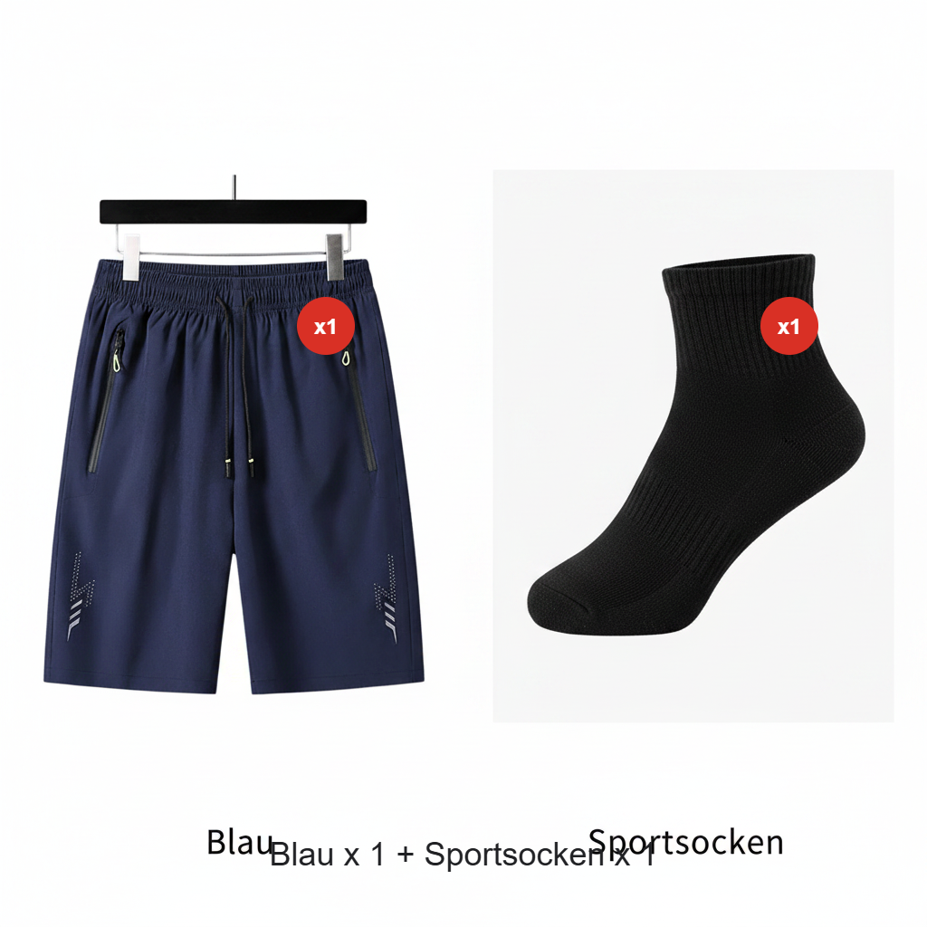 Bram | Sneldrogende sportshorts voor heren