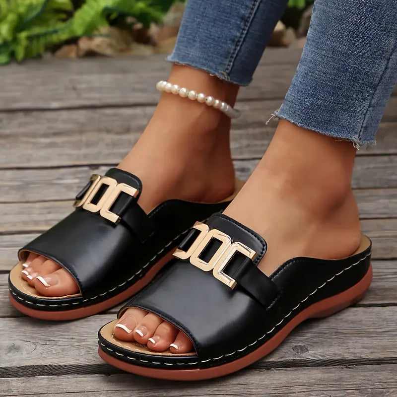 Sarah - Comfortable women's wedge sandals